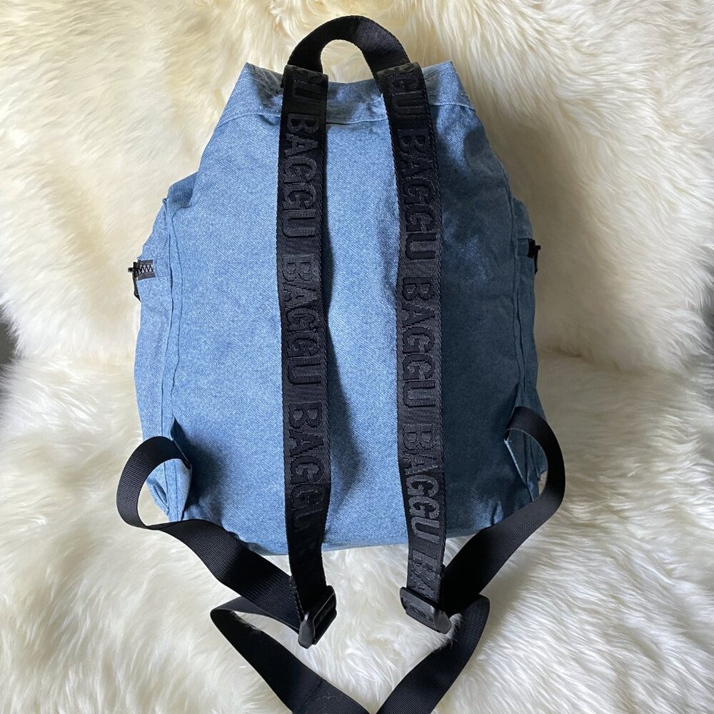 NWT Baggu Sport Backpack - Digital Denim - Picture 3 of 12